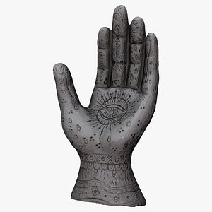 Mystic hand 3D model