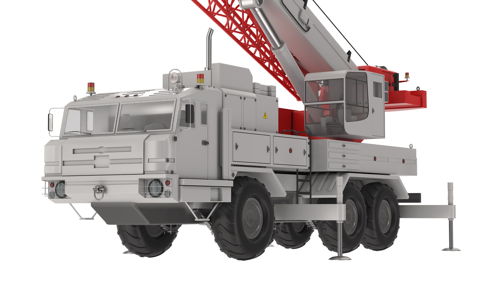 Compact Mobile Crane With Load 3D Model - TurboSquid 2258860