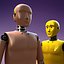 crash test dummy - 3d model