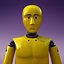 crash test dummy - 3d model