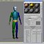 crash test dummy - 3d model