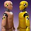crash test dummy - 3d model