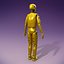 crash test dummy - 3d model