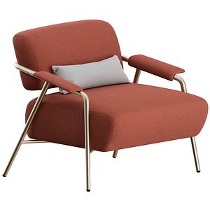 Stay Lounge Armchair by Potocco 3D model