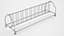 Porte-vélos double face robuste à grille 03