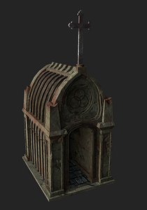 Old Stone Mausoleum