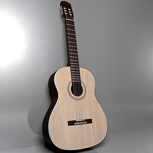 3d al guitar model