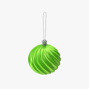 Christmas Ball Twisted 3D model