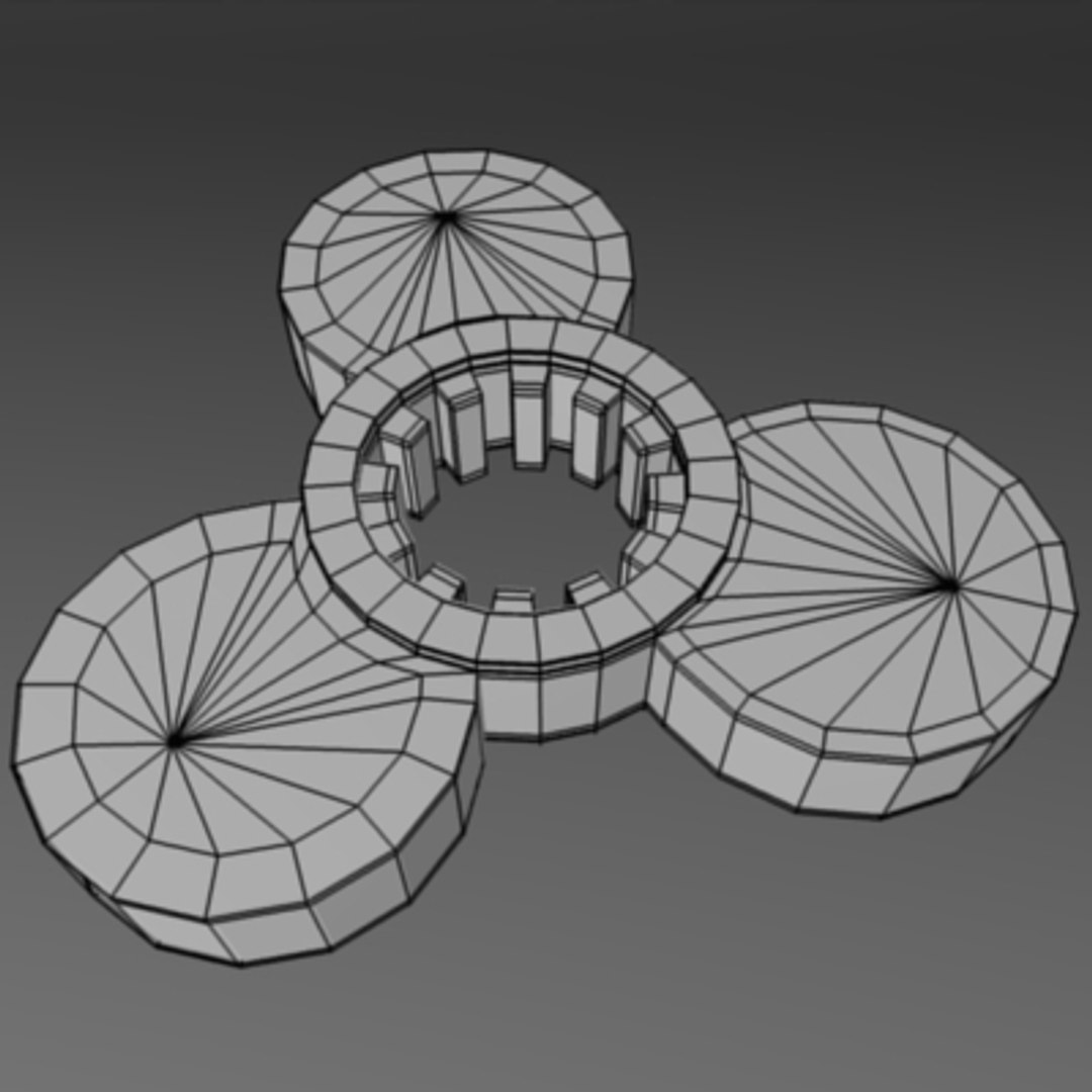 metal component 3d model