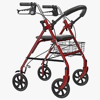 Drive Medical Four Wheel Rollator