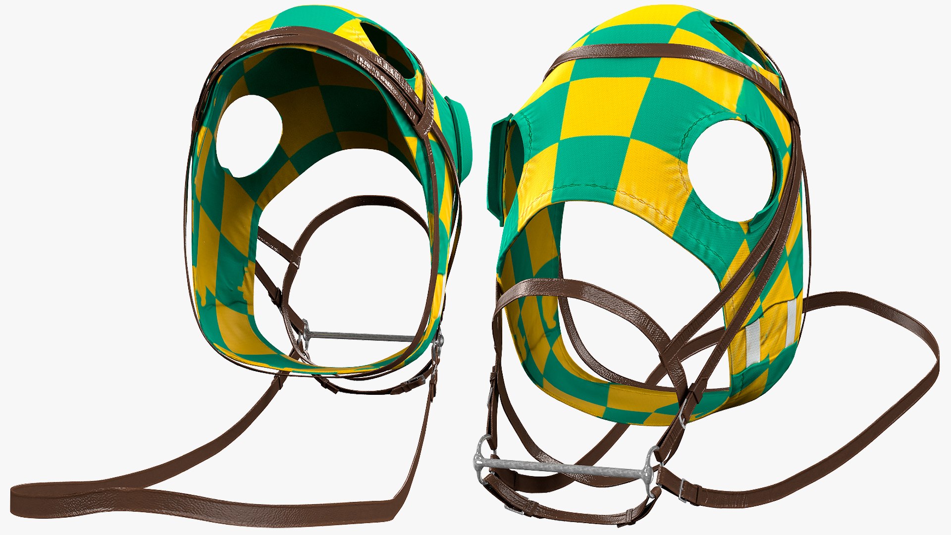 Racehorse Harness Horse Racing 3D - TurboSquid 1466039