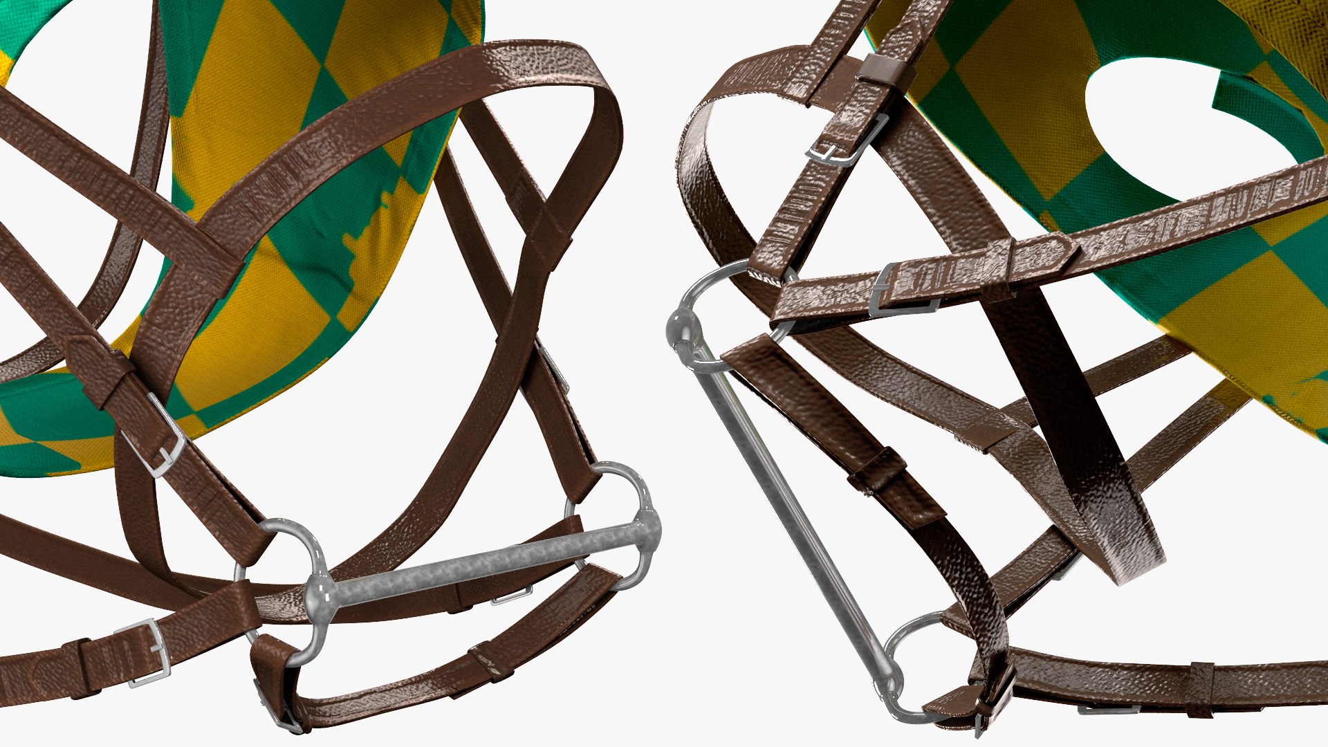 Racehorse Harness Horse Racing 3D - TurboSquid 1466039