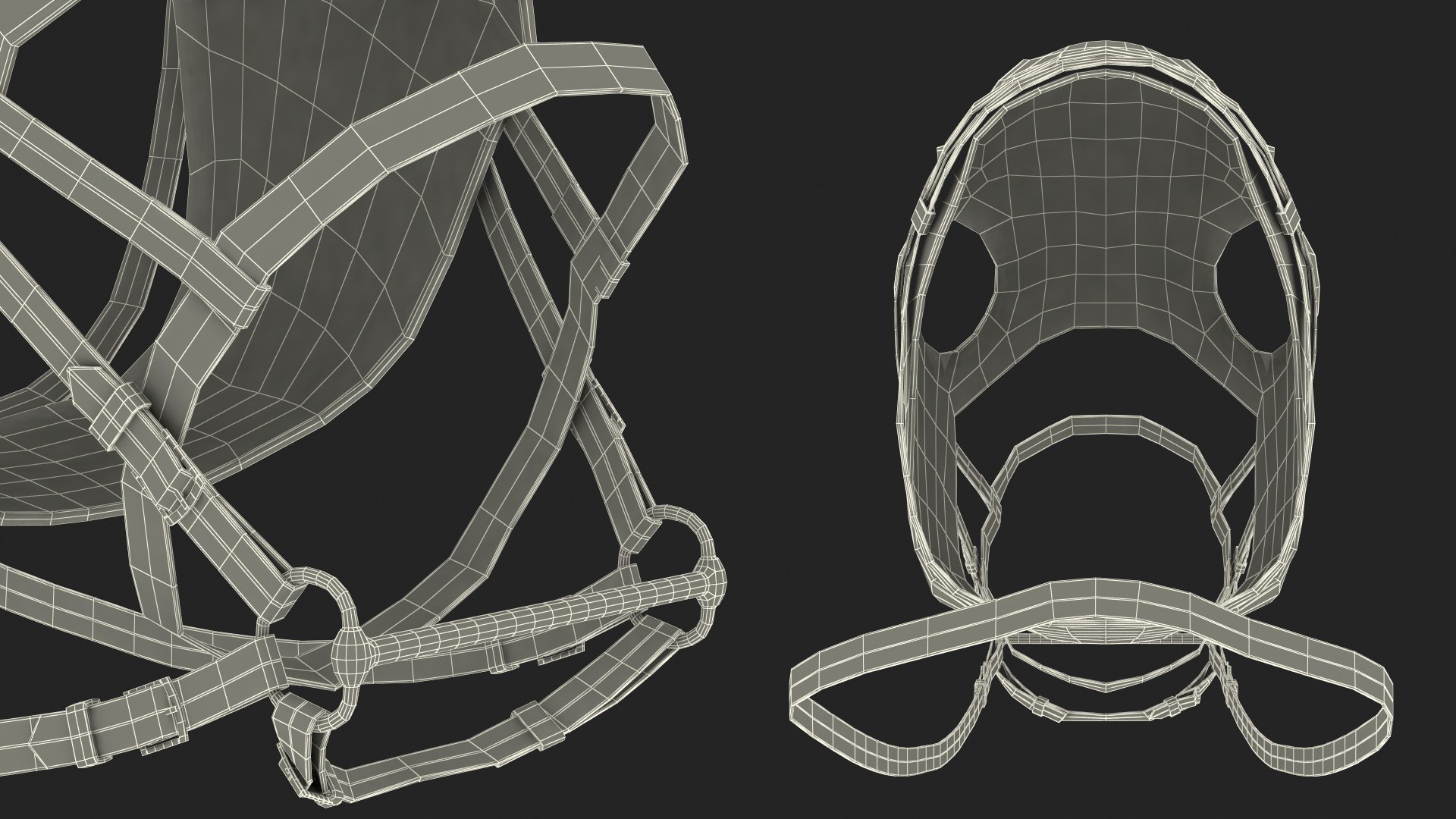 Racehorse Harness Horse Racing 3D - TurboSquid 1466039