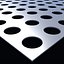 Perforated panel with 28 percent opening 25O68