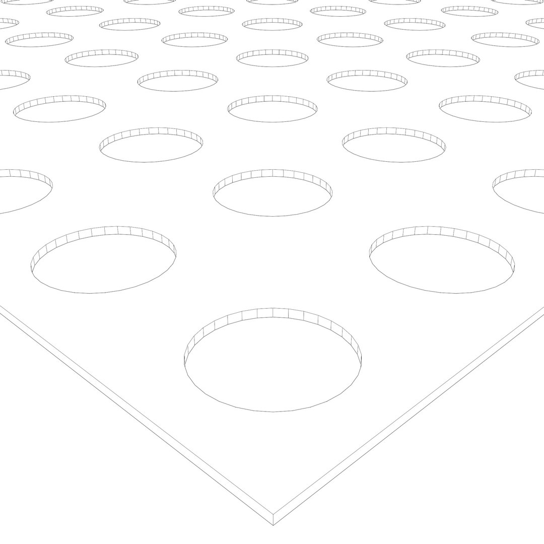 Perforated panel with 28 percent opening 25O68 3D model https://p.turbosquid.com/ts-thumb/PG/2juhax/iN/2025o068wf04/jpg/1765959125/1920x1080/fit_q87/20835b7f4c9520b020559049c1f976a8785a5ec4/2025o068wf04.jpg