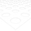 Perforated panel with 28 percent opening 25O68