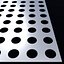 Perforated panel with 28 percent opening 25O68