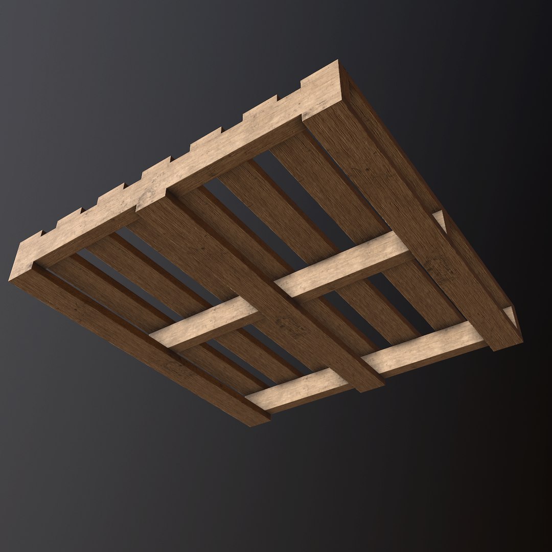 3D pbr ready shipping pallet model - TurboSquid 1238317