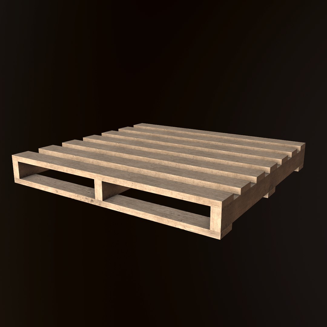 3D pbr ready shipping pallet model - TurboSquid 1238317