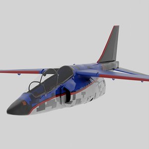 IA-63 Pampa III exterior-only 3D model