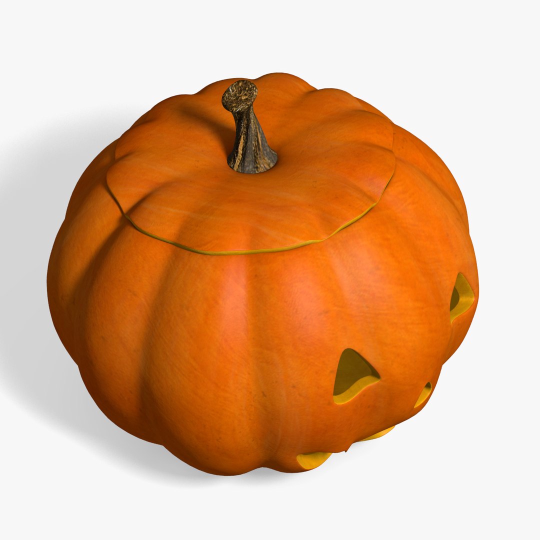 3d Jack O Lantern 2771