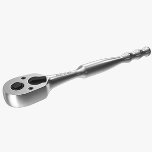standard handle quick-release ratchet 3D
