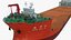 Heavy Lift Cargo Vessel model