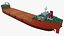 Heavy Lift Cargo Vessel model