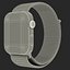 White Apple Watch with Seashell Sport Loop