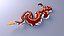 3D model Blood Python -  Rigged