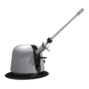 3d model cannon oto melara