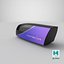 Hyperloop Train Low Poly 3Dモデル