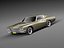 buick riviera gs 1971 3d model