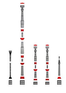 3D model pipes bagpipe