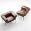 Ghidini 1961 katana armchair by Paolo Rizzatto