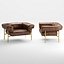 Ghidini 1961 katana armchair by Paolo Rizzatto
