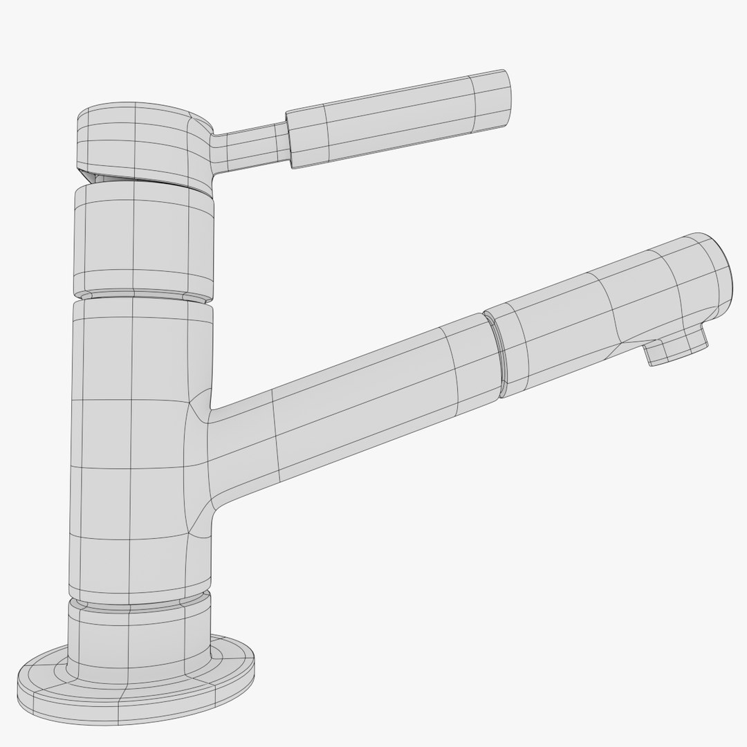 Water Tap 3 3d Obj