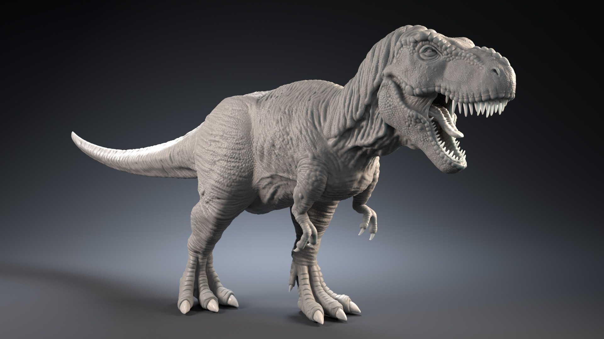 3D Tyrannosaurus Rex Model - TurboSquid 2083425