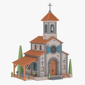 Provence Chapel 01 3D