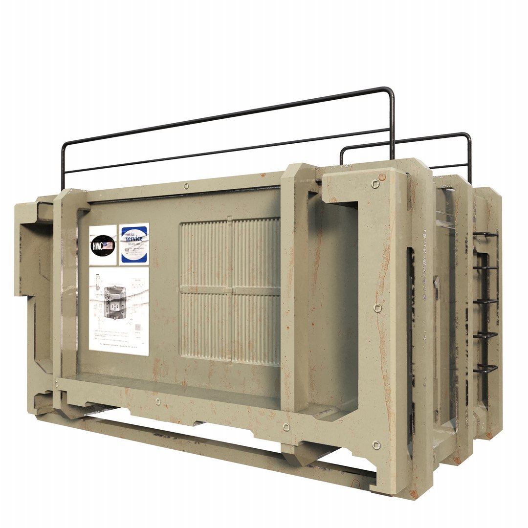 3D Chiller Model - TurboSquid 2305102