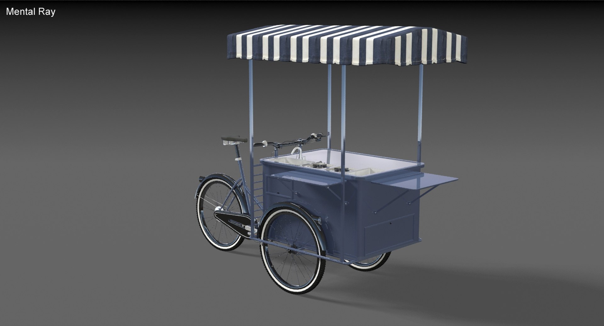 Street Food Bicycle 3D Model - TurboSquid 1186068