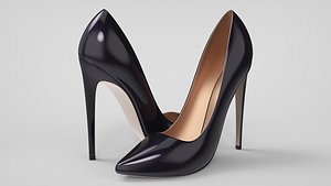 3D Beautiful Classic Pointed Toe High Heel Stilettos