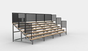Grandstand 03 3D model 3D