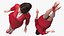 Femme d'affaires asiatique debout pose