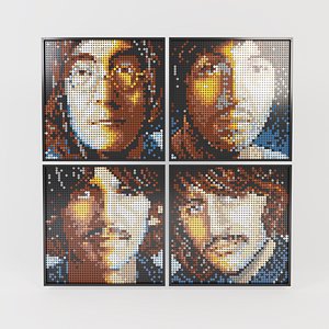 Lego ART - The Beatles