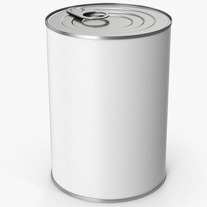 Tin Can Pull Tab 3D