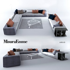 Comfortable sofas, MisuraEmme