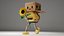 Happy Rusty Robot - Estilo de dibujos animados animados