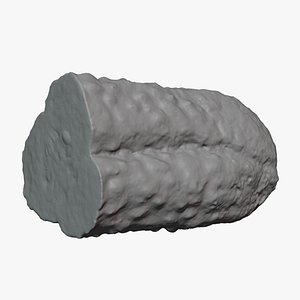 Half A Pickled Cucumber - For 3D Print