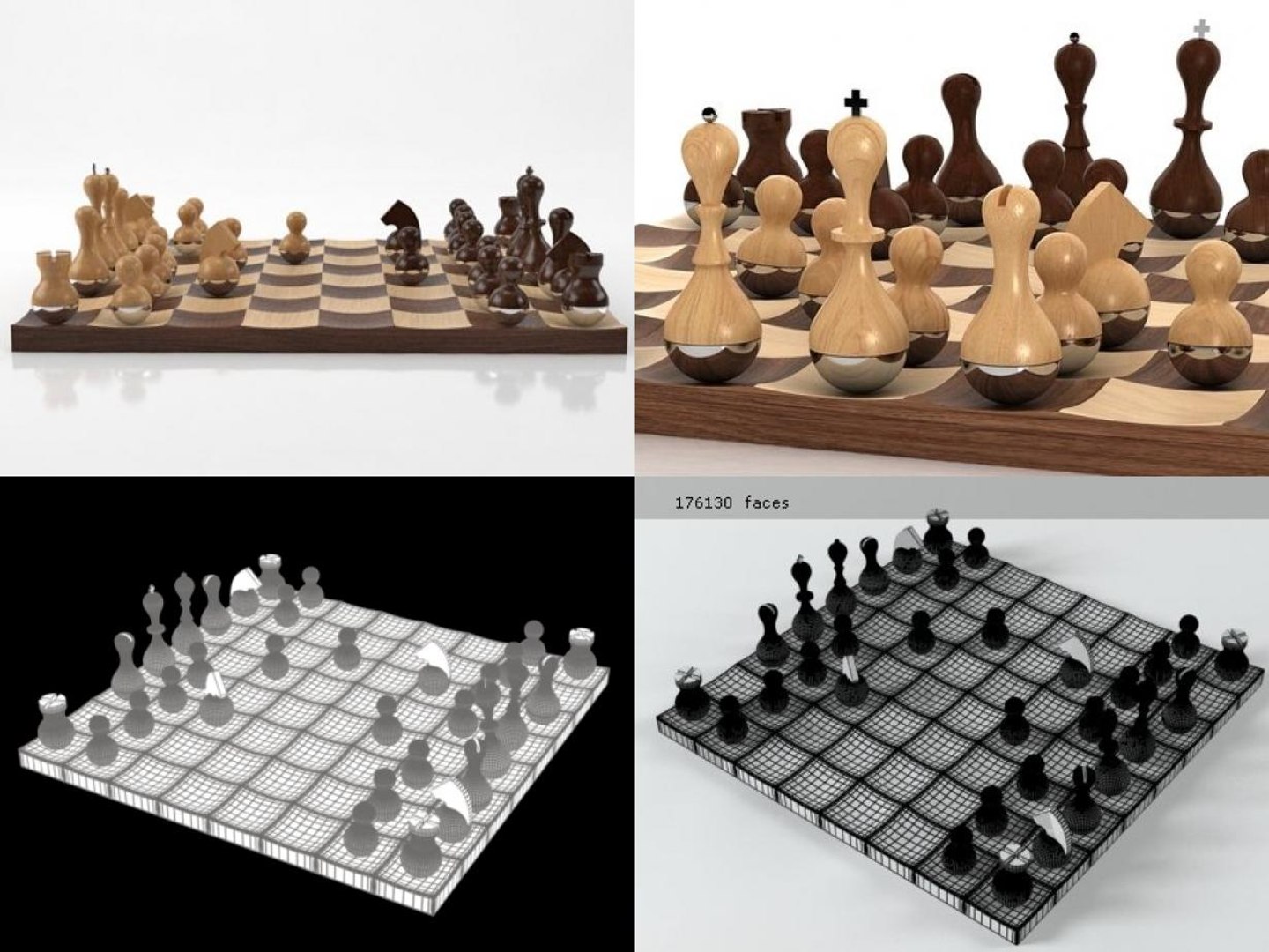 Wobble Chess Set